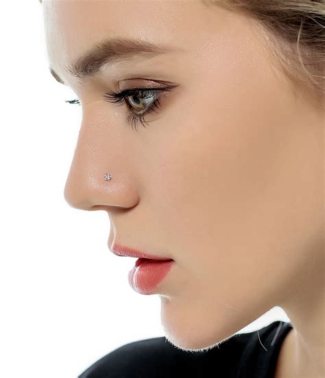 nose rings vs studs|nose piercing ring or stud.